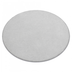 CASHMERE szőnyeg kör ezüst 152 egyszerű