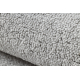 Tapis CASABLANCA LOOP gris clair, bouclé, doux