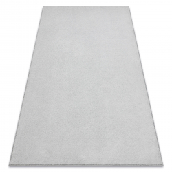 Alfombra CASABLANCA LOOP círculo blanco, lazo, suave