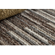 Carpet wall-to-wall LIBRA brown 962 Stripes 