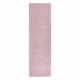 Alfombra de pasillo SANTA FE rubor rosado 60 llanura color sólido