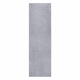 Alfombra de pasillo SANTA FE plata 92 llanura color sólido