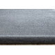 Vloerbedekking SANTA FE grijskleuring 97, glad, uniform, enkele kleur