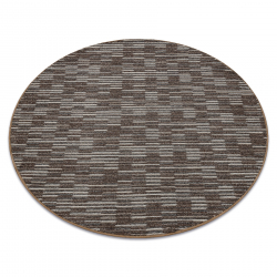 Tapis CASABLANCA LOOP cercle beige, bouclé, doux