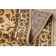 Alfombra de pasillo BCF MORAD Klasyk clásico beige 60 cm