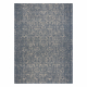 Килим Wool JADE 45015/900 Oрнамент класичний темно-синій / бежевий OSTA