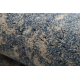 Килим Wool JADE 45015/900 Oрнамент класичний темно-синій / бежевий OSTA