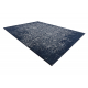 Carpet Wool JADE 45008/500 Ornament dark blue / beige OSTA