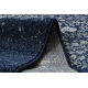 Килим Wool JADE 45008/500 Oрнамент класичний темно-синій / бежевий OSTA