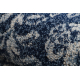Tappeto Lana JADE 45008/500 Ornamento blu scuro / beige OSTA