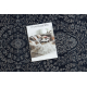 Teppich Wolle JADE 45008/500 Ornament dunkelblau / beige OSTA