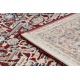Carpet Wool JADE 45000/300 Frame, flowers classic red / dark blue OSTA