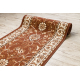 TAPIS DE COULOIR BCF MORAD Klasyk classique marron 150 cm