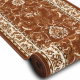 TAPIS DE COULOIR BCF MORAD Klasyk classique marron 150 cm