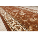 TAPIS DE COULOIR BCF MORAD Klasyk classique marron 150 cm