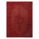 Alfombra Wool JADE 45001/300 Ornamento rojo / gris OSTA