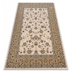 Covor sisal Flat 49384690 ABSTRACTION crem / negru