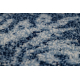 Alfombra Wool JADE 45007/500 Ornamento azul oscuro / azul OSTA