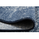 Tappeto Lana JADE 45007/500 Ornamento blu scuro / blu OSTA