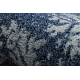Tappeto Lana JADE 45007/500 Ornamento blu scuro / blu OSTA
