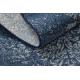 Teppich Wolle JADE 45007/500 Ornament dunkelblau / blau OSTA