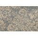 Килим Wool JADE 45007/600 Oрнамент класичний темно-синій / бежевий OSTA