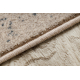 Килим Wool JADE 45008/100 Oрнамент класичний бежевий / темно-синій OSTA
