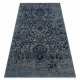 Alfombra Wool JADE 45008/903 Ornamento azul oscuro / azul OSTA