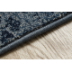 Килим Wool JADE 45008/903 Oрнамент класичний темно-синій / блакитний OSTA
