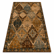 Vlnený koberec OMEGA Torino oriental - koňak