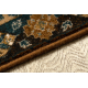 Vlněný koberec OMEGA Torino oriental - koňak