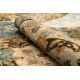 Vlnený koberec OMEGA Torino oriental - koňak