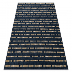 Alfombra de lana SOHO 477.01.LA112 OSTA - Ornamento, rosetón, natural terracota / beige
