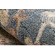 Carpet Wool JADE 45009/900 Frame, flowers classic beige / blue OSTA