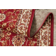 Vloerbekleding BCF MORAD Klasyk klassiek bordeauxrood 90 cm