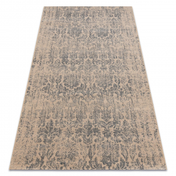 Tappeto in lana ABBY 486.10.LA100 OSTA Ornamento, cornice classico beige / verde