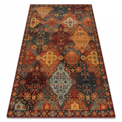Wool carpet OMEGA ANTIK Torino oriental - ruby