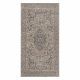 Carpet Wool JADE 45018/100 Ornament, frame beige / blue OSTA