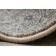 Teppich Wolle JADE 45018/100 Ornament, Rahmen beige / blau OSTA