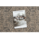 Carpet Wool JADE 45018/100 Ornament, frame beige / blue OSTA