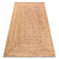 Wool carpet OMEGA KARAJA flowers dark blue