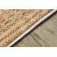 ANDRE 1017 washing carpet Braid anti-slip - beige