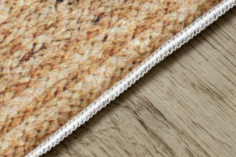 Tappeto lavabile ANDRE 1017 Treccia antiscivolo - beige 80x150 cm