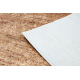 ANDRE 1017 tapijt wasbaar vlecht, antislip - beige