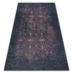Wool Carpet SOHO 477.01.LA301 OSTA Ornament, frame natural terracotta / beige