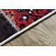 ANDRE 2305 mosható szőnyeg keleti patchwork csúszásgátló - bordó / barna