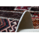 ANDRE 2305 vasketeppe Orientalsk lappeteppe antiskli - klarblå / brun 