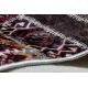 ANDRE 2305 tæppe skal vaskes orientalsk patchwork skridsikker - klaret / brun