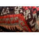 ANDRE 2305 tvättmatta orientalisk lapptäcke halkskydd - rödvin / brun