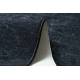 Tappeto lavabile ANDRE 1058 Ornamento, vintage antiscivolo - nero / blu 